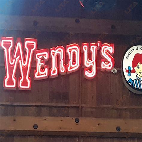 Wendy's Neon Sign - LITA SIGN