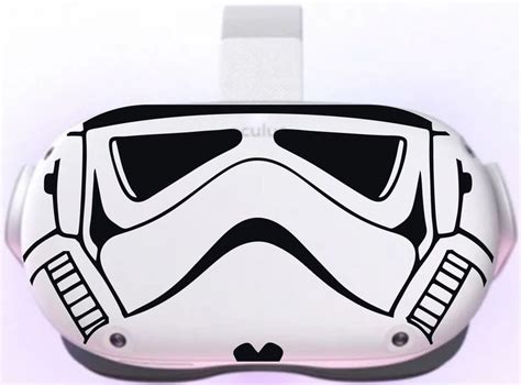 Oculus Quest 2 Stormtrooper visor sticker | Etsy | Stormtrooper, Warm hair, Oculus