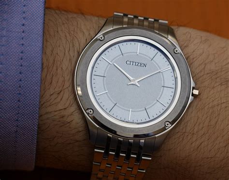 Citizen Eco-Drive One Watch: Light Powered & Under 3mm On The Wrist ...