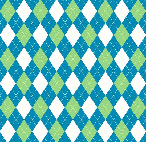 Argyle Pattern Blue Green Free Stock Photo - Public Domain Pictures