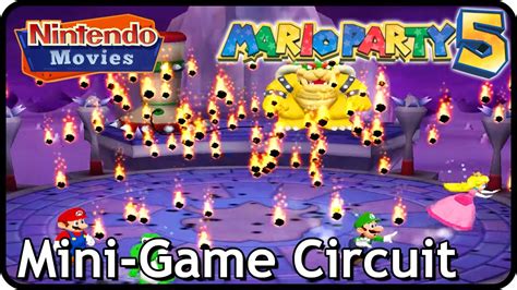 Mario Party 5 - Mini-Game Circuit (4 Players, Mario vs Yoshi vs Luigi ...