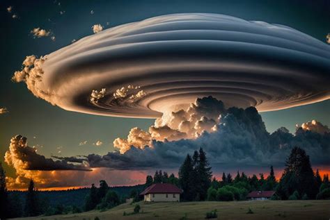 Lenticular Clouds Wallpaper