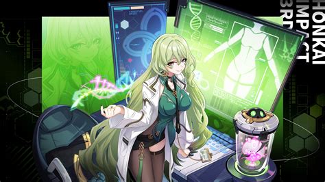 Honkai Impact Artwork Honkai Impact 3rd Mobius Honkai Impact Green Hair ...