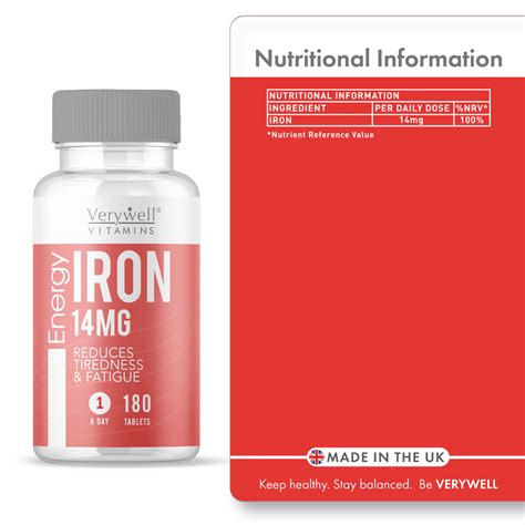 Iron Tablets - Verywell Health