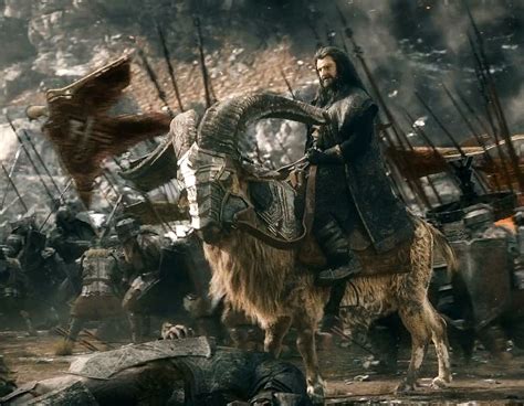 Thorin at the Battle of the Five Armies (The Hobbit 3) - Idea for Goat ...