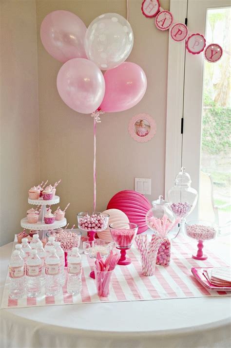 One Year Old Birthday Party Ideas Inspirational A Pinkalicious themed ...