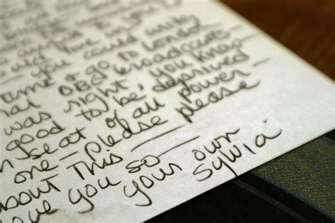 Your Own Sylvia: A letter from Sylvia Plath to Ted Hughes - Peter Harrington Journal - Rare and ...