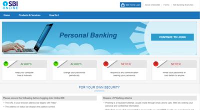 SBI NET Banking: State Bank of India Net Banking Online