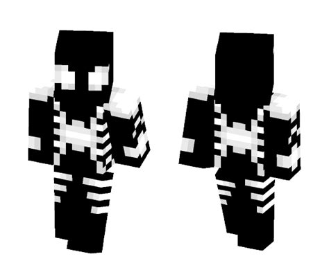 Download Black Suit Spider Man- Redesign Minecraft Skin for Free ...