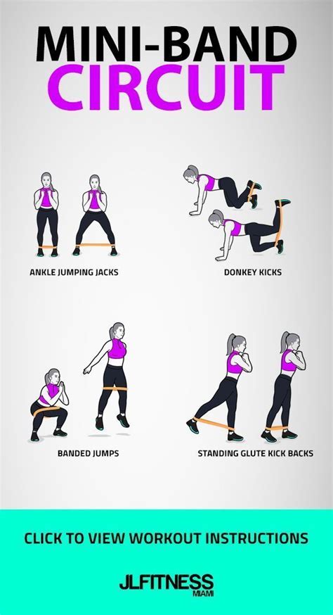 Pin on Full body resistance band workout