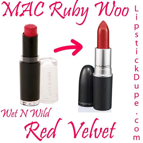 13 Wet N Wild Mega Matte Lipstick Dupes! (Lipstick Dupe Lipstick Dupe) | Ruby woo dupe, Mac ruby ...