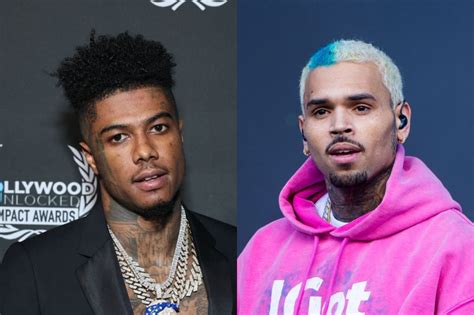 Blueface Responds To Chris Brown— 'You Beat The Wrong B***h'