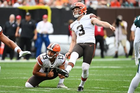 WATCH: Cade York Drills 70 Yard Field Goal Pregame - Sports Illustrated Cleveland Browns News ...