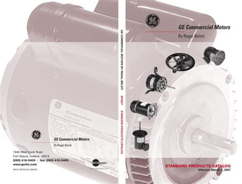 GE Commercial Motors - Economic Electric Motors