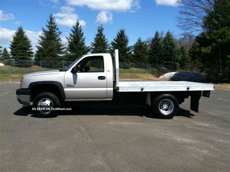 2005 Chevrolet Silverado 3500 Dually Flatbed Duramax Diesel 4x4 Allison ...