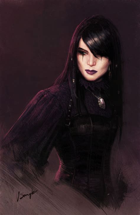 Purple Goth, Vitalii Smyk on ArtStation at https://www.artstation.com ...