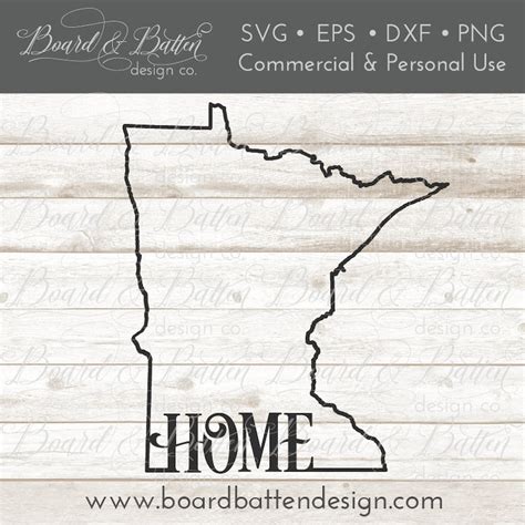 MN State Outline Svg File Minnesota Cut File MN Home Svg - Etsy