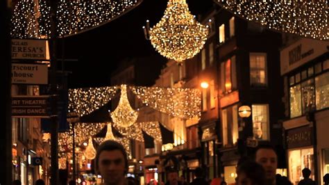 Dublin Christmas Lights 2012 - YouTube