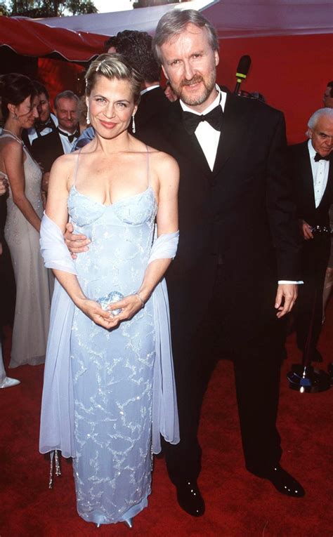 James Cameron & Linda Hamilton from Throwback: Couples at the Oscars ...