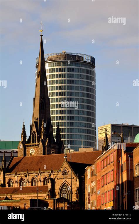 The Rotunda and St Martin s Church, Birmingham, England, UK Stock Photo - Alamy