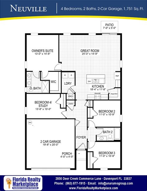 Dr Horton Kiawa Floor Plan - floorplans.click