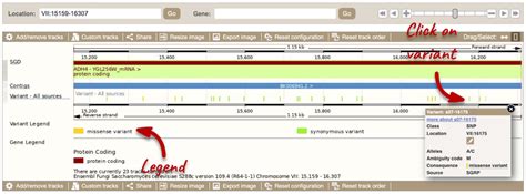 Click on a variant to find out more information. It may be easier to see the individual variants ...