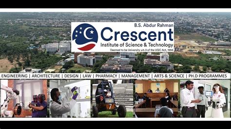 BSA Crescent University - 2021 Video | NAAC A+ Grade Institute - YouTube