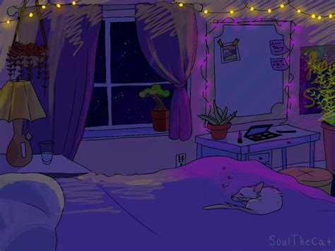 Aesthetic Bedroom Background Cartoon - img-Abiel