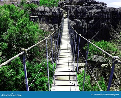 Rope Bridge Royalty-Free Stock Photo | CartoonDealer.com #17290605