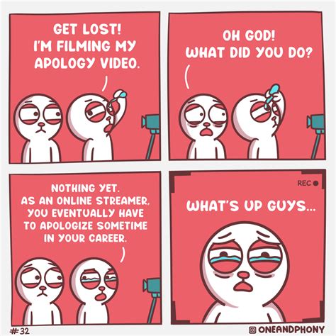 Apology video [OC] : r/comics