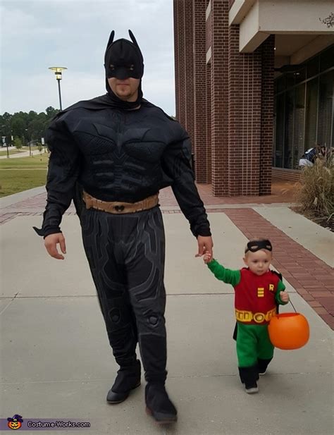 Batman and Robin Dad and Son Halloween Costume