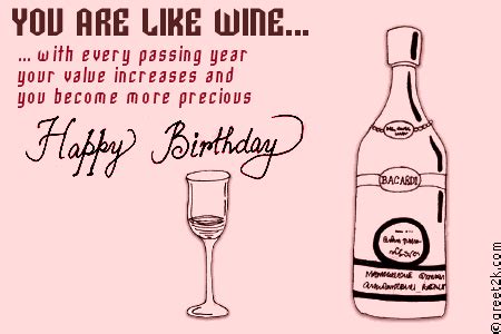 happy birthday gif for her wine - There Is A Great Deal Memoir Navigateur