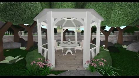 Bloxburg Garden Ideas Aesthetic