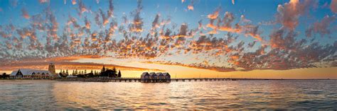 BUJ29e - Busselton Jetty Sunset - Phil Hollett Gallery