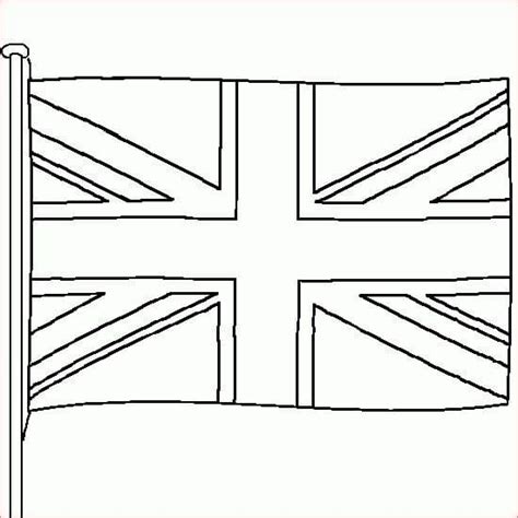 Coloriage Drapeau du Royaume-Uni - télécharger et imprimer gratuit sur ColoriageEnfant.Com