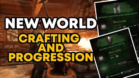 NEW WORLD - crafting and progression! ULTIME NOVITÀ - YouTube