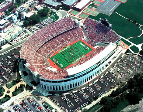 The Legacy Continues Ohio State Football Stadium Aerial Photo