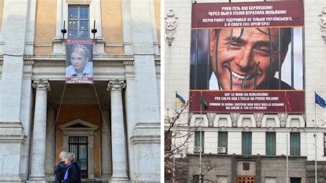 Ukrainian Mayor Warns, 'Hands Off Berlusconi!'