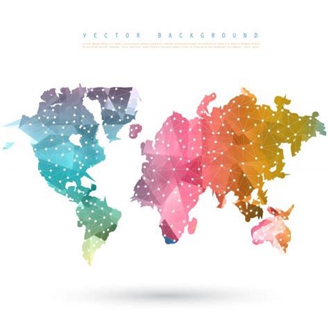 Free World Map Vector Collection: 55+ Different Designs - GraphicMama