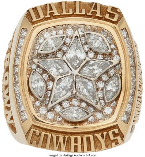 1995 Dallas Cowboys Super Bowl XXX Championship Ring Presented to | Lot #80142 | Heritage Auctions