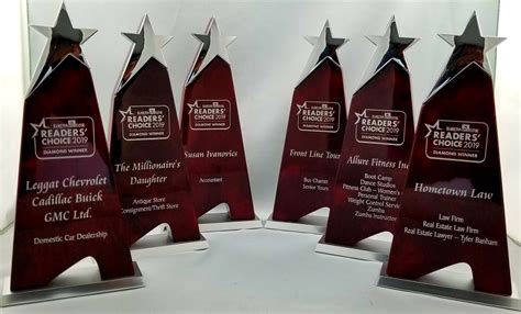 Custom Trophies, Awards & Plaques. | Laser Engraving and UV Printing.