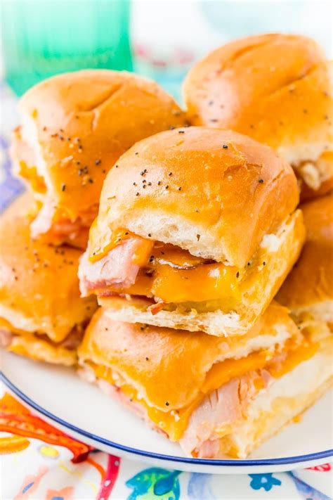 Easy Ham and Cheese Sliders Recipe | Sugar & Soul