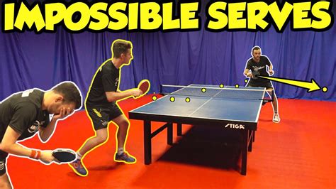 Top 5 Tips To Return Impossible Table Tennis Serves - YouTube