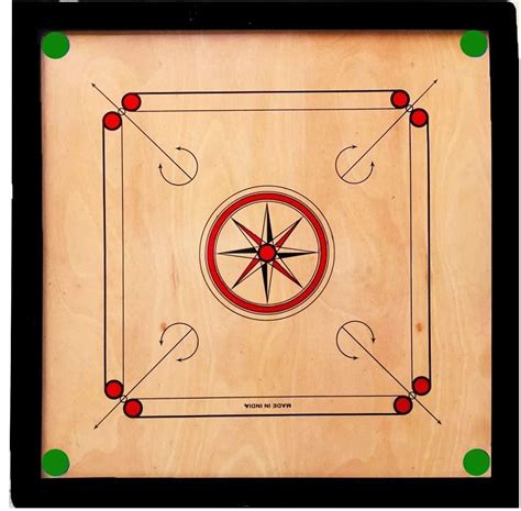 Buy ALQAED carom board table carrom board light Carrom Board Indoor Board Game Wooden C board ...