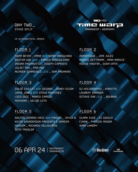 Time Warp Festival (@time_warp_official) on Threads