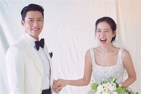 Hyun Bin And Son Ye Jin Reveal Official Wedding Photos On Day Of Ceremony | Soompi