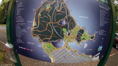 Stanley Park Trail Map and Parking - YouTube