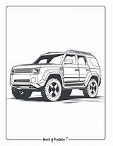 Bronco Ford Coloring Pages 1966 Printable Raptor F150 Clipart F250 Cars  sketch template