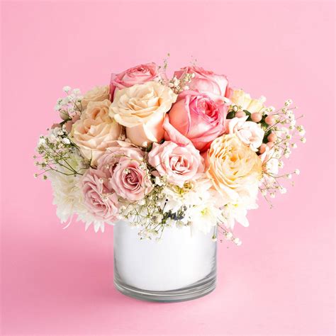 Sweet Pink Rose Bouquet Next-day Delivery Los Angeles & Nearby