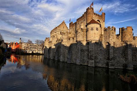 Hidden and little known places: Gravensteen castle, Ghent, Belgium